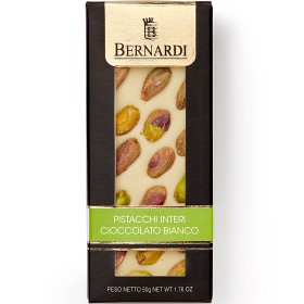 Bild på Bernardi Vit Choklad Pistagenötter 50g
