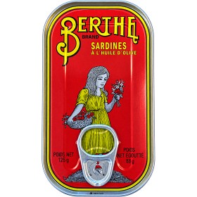 Bild på Berthe Sardiner i Olivolja 125g