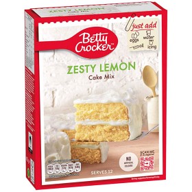 Bild på Betty Crocker Zesty Lemon Cake Mix 425g