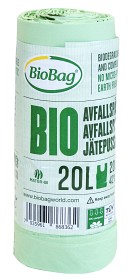 Bild på BioBag Avfallspåse 20 liter, 20 st