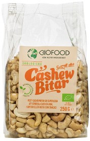 Bild på Biofood Cashewbitar 250 g