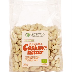 Bild på Biofood Cashewnötter 750 g