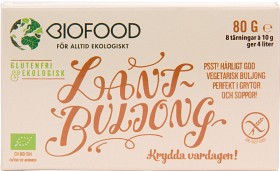 Bild på Biofood Lantbuljong tärningar 80 g