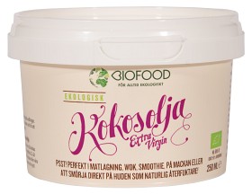 Bild på Biofood Kokosolja Extra Virgin 250 ml