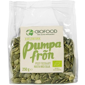 Bild på Biofood Pumpafrön 250g