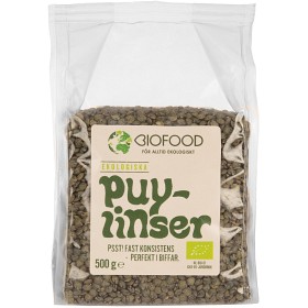 Bild på Biofood Ekologiska Puylinser (Svarta Linser) 500g