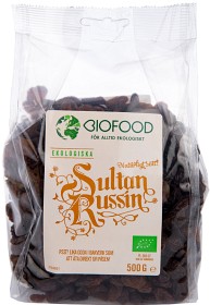 Bild på Biofood Sultanrussin 500 g