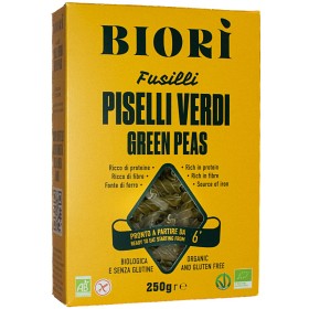 Bild på Biori Glutenfri Pasta Gröna Ärtor Fusilli 250 g