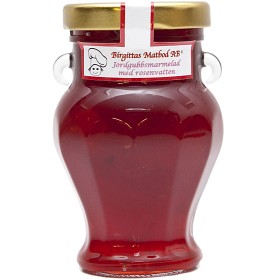 Bild på Birgittas Matbod Marmelad Jordgubb & Rosenvatten 250g