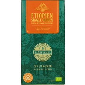 Bild på Björklunds Kafferosteri Etiopien Single Origin Kaffekapslar 10st