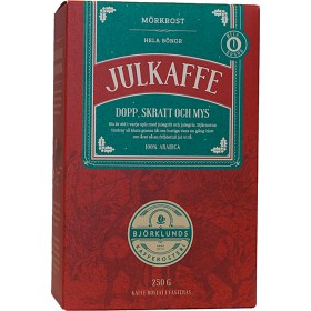 Bild på Björklunds Kafferosteri Julkaffe Hela Bönor 250g