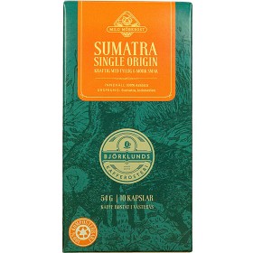 Bild på Björklunds Kafferosteri Sumatra Single Origin Kaffekapslar 10st