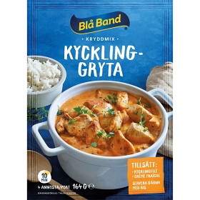 Bild på Blå Band Kryddmix Kycklinggryta med Tomat & Basilika 40g