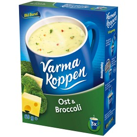 Bild på Blå Band Varma Koppen Ost & Broccolisoppa 3x2dl