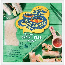 Bild på Blue Dragon Spring Roll Wrappers Rispapper 134g