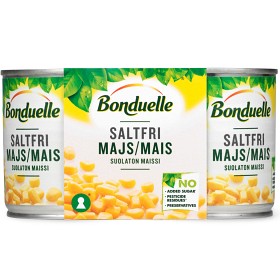 Bild på Bonduelle Majs Saltfri 2x150g