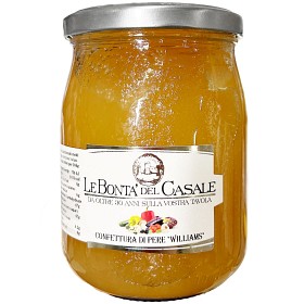 Bild på Le Bontà del Casale Marmelad av Williamspäron 630g