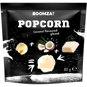 Bild på Boomza Coconut Chocolate Dipped Popcorn 80g