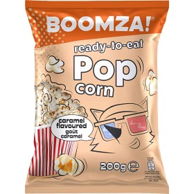 Bild på Boomza Popcorn Caramel Flavour 200g