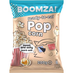 Bild på Boomza Popcorn Sweet & Salty 200g
