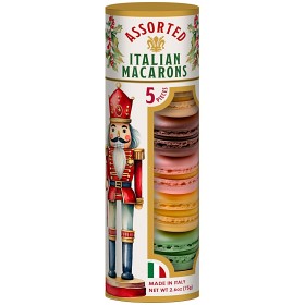 Bild på Borgo de Medici Julburk Nötknäppare med Macarons 75g