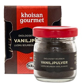 Bild på Khoisan Gourmet Ekologiskt Bourbon Vaniljpulver 10 g