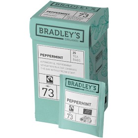 Bild på Bradley's Peppermint Tea Eko 25-pack