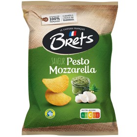 Bild på Bret's Chips Pesto & Mozzarella 125g