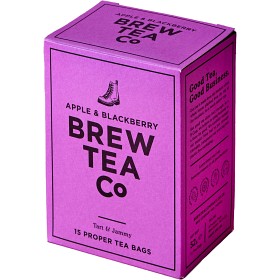 Bild på Brew Tea Co Apple & Blackberry Tea 15 Påsar