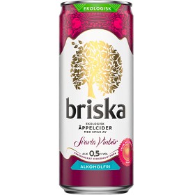 Bild på Briska Svarta Vinbär 0,5% Eko 33cl inkl pant