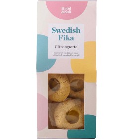 Bild på Bröd & Salt Swedish Fika Citrongrottor 190g