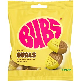 Bild på BUBS Godis Banana Toffee Ovals 155g