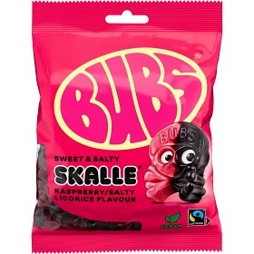 Bild på Bubs Hallon/Lakrits Skalle 190g