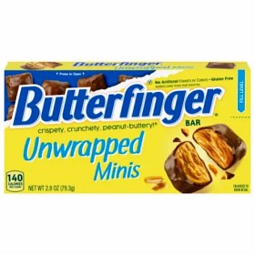 Bild på Butterfinger Unwrapped Minis 79g