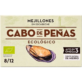 Bild på Cabo de Peñas Mejillones Escabeche Musslor 111g