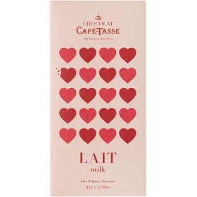 Bild på Café-Tasse Ljus 38% Belgisk Choklad Love Edition 85g