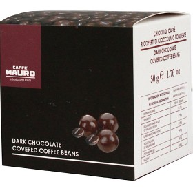 Bild på Caffè Mauro Kaffebönor med Mörk Choklad 50g