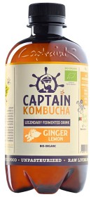 Bild på Captain Kombucha Ginger Lemon 400 ml