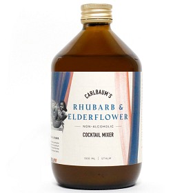 Bild på Carlbaum's Rhubarb & Elderflower Cocktail Mixer 500ml