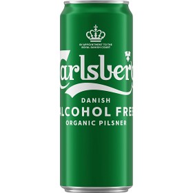 Bild på Carlsberg Pilsner Ekologisk Alkoholfri 0,5% 33cl