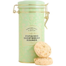 Bild på Cartwright & Butler Pistachio Shortbread Rounds 150g