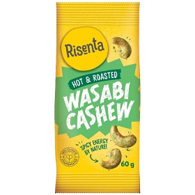 Bild på Risenta Cashewnötter Wasabi 60 g