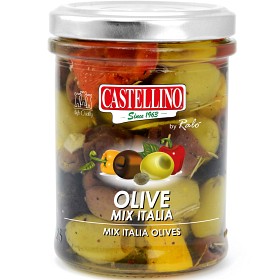 Bild på Castellino Olivmix Spicy 180g
