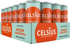 Bild på Celsius Apelsin & Granatäpple 24x355 ml