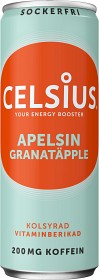 Bild på Celsius Apelsin & Granatäpple 355 ml