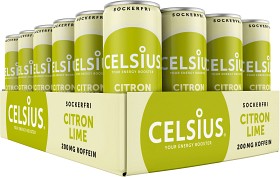 Bild på Celsius Citron Lime 24x355ml inkl pant