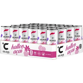 Bild på Celsius Hallon Acai Energidryck 24x35,5cl