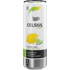 Bild på Celsius Sparkling Citron & Lime Energidryck 355ml