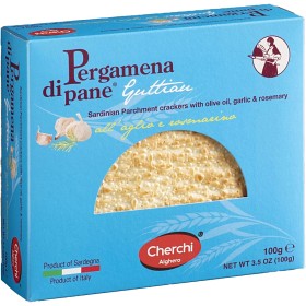 Bild på Cherchi Bröd Guttiau Sardinien Vitlök & Rosmarin 100g