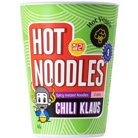 Bild på Chili Klaus Hot Noodles Hot Veggie 65g